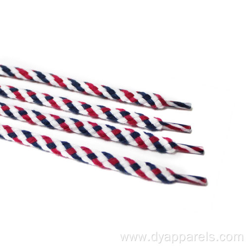 polyester mix colour drawstring cord with plastic tips